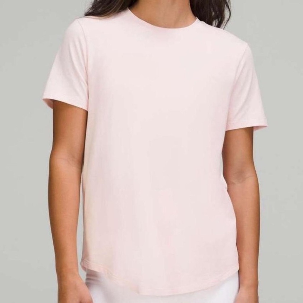 Lululemon Love Crew Light Pink T Shirt size 4
